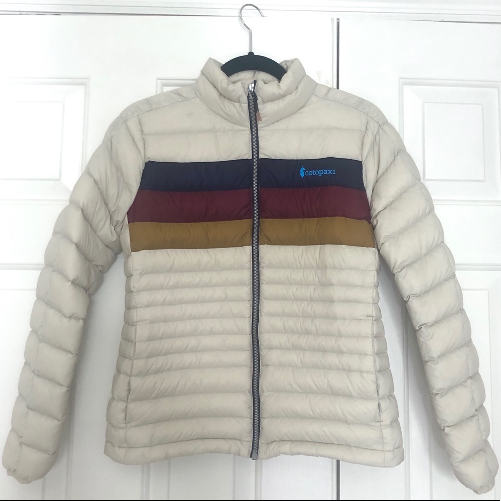 Cotopaxi Fuego Down Jacket Women’s - Cream Stripe